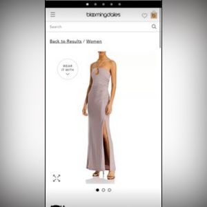 I’m selling this aqua dress I bought from Bloomingdale’s. Worn once.